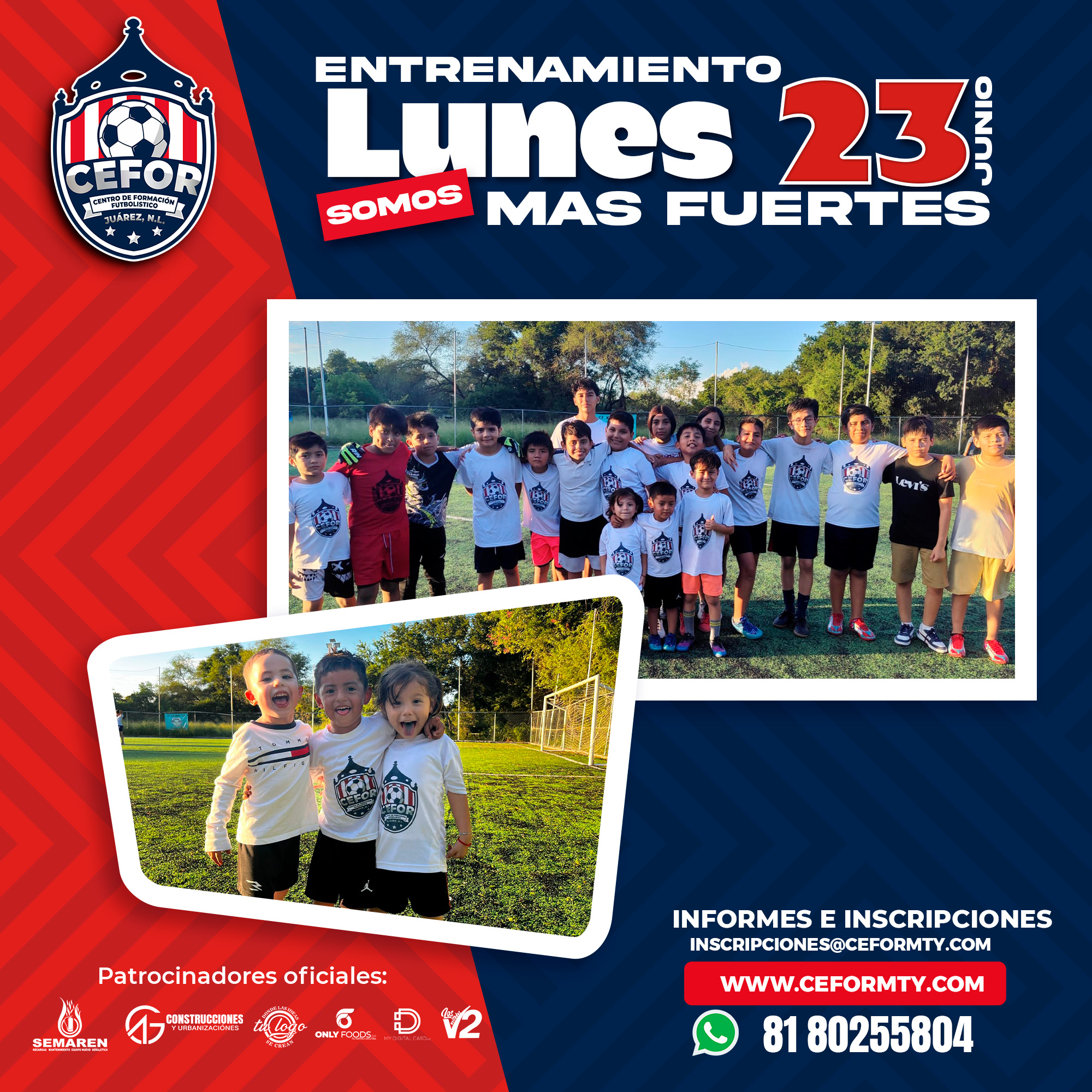 entrenamiento lunes